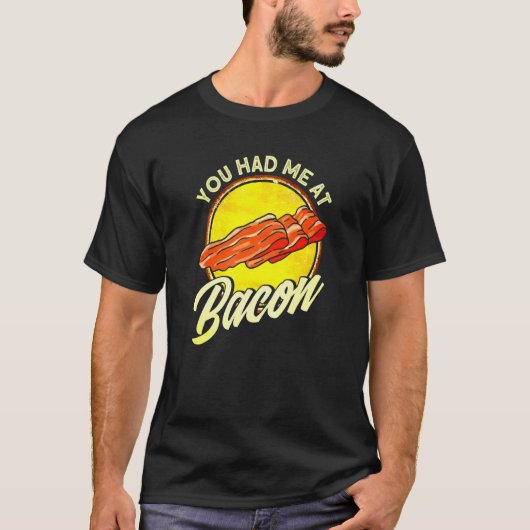 ベーコンに来てくれたね1 Tシャツ (正面)