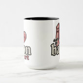 ベーコンに行かないで私のハート マグカップ (中央)