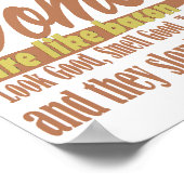 ベーコンのような女性 ポスター (角)