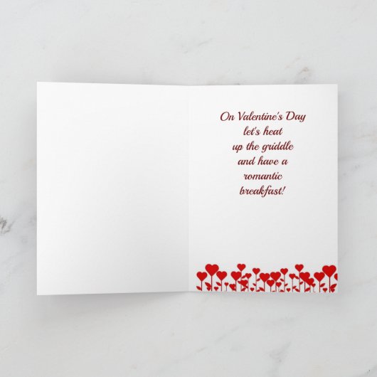 **ベーコンのように全てをより良くする**おもしろい シーズンカード (内部)