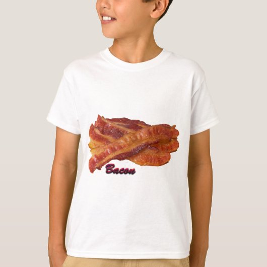 ベーコンのストリップ Tシャツ (正面)