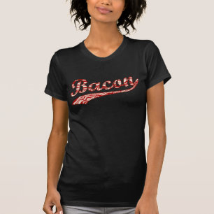 ベーコンのスポーツのデザイン Tシャツ
