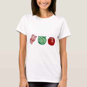 ベーコンのレタス及びトマト- BLT! Tシャツ