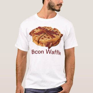 ベーコンのワッフル Tシャツ