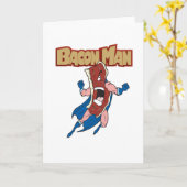 ベーコンの人 カード (黄色い花)