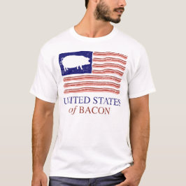 ベーコンの動揺してなTシャツの米国 Tシャツ