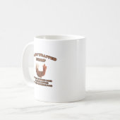 ベーコンの包まれたなエビ コーヒーマグカップ (正面左)