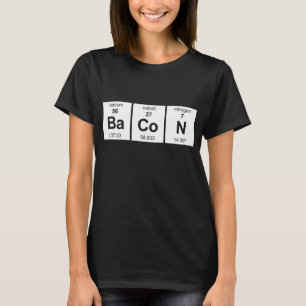 ベーコンの周期表 Tシャツ