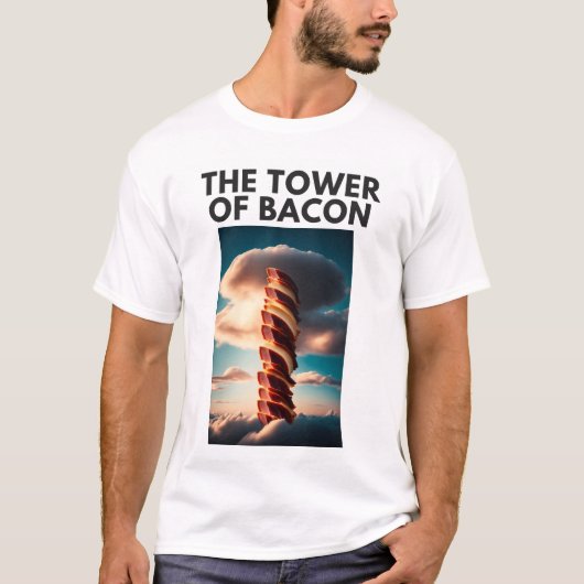 ベーコンの塔 Tシャツ (正面)