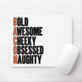 ベーコンの姿勢 マウスパッド (マウス)