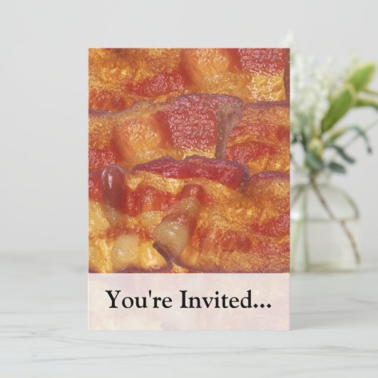 ベーコンの帯 招待状 (スタンド正面)