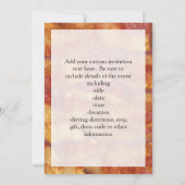 ベーコンの帯 招待状 (裏面)