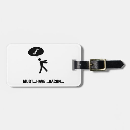 ベーコンの恋人 ラゲッジタグ (正面横)