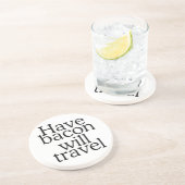 ベーコンの意志を伝える コースター (側面)