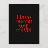 ベーコンの意志を伝える ポストカード (正面)