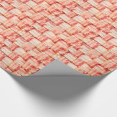 ベーコンの格子包装紙 ラッピングペーパー (角)