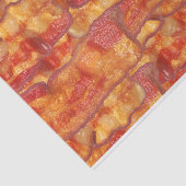 ベーコンの背景パターおもしろいン、揚げ食品 薄葉紙 (詳細)