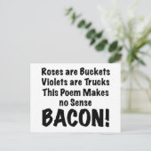 ベーコンの詩 ポストカード (スタンド正面)