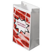 ベーコンの誕生日のバッグ スモールペーパーバッグ (裏面アングル)