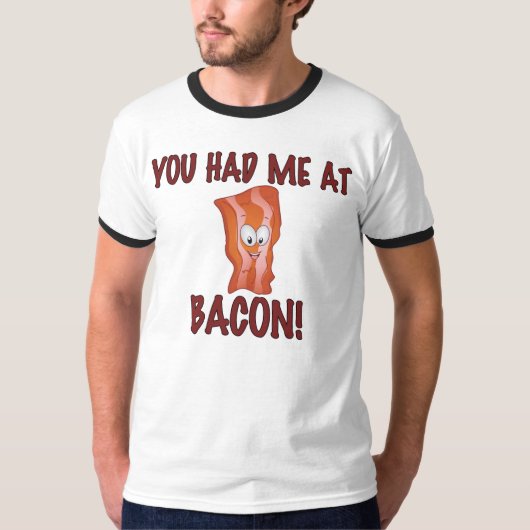 ベーコンのTシャツで私がありました Tシャツ (正面)