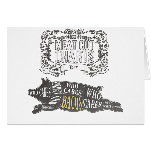 ベーコンはあなたの肉の切り身を知っています (正面横)