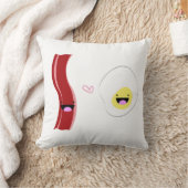 ベーコンは卵を愛します クッション (ブランケット)