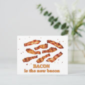 ベーコンは新しいベーコンだ ポストカード (スタンド正面)