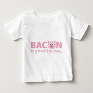 ベーコンは私のためによいです ベビーTシャツ