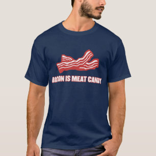 ベーコンは肉菓子だ Tシャツ