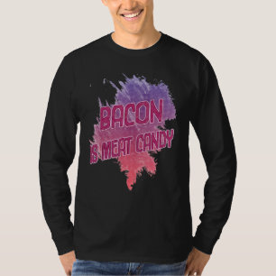 ベーコンは肉菓子の皮肉だ Tシャツ