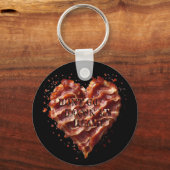 ベーコンは行くなおもしろいい キーホルダー (正面)