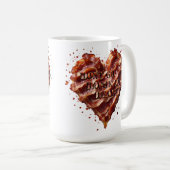 ベーコンは行くなおもしろいい コーヒーマグカップ (正面右)