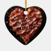 ベーコンは行くなおもしろいい セラミックオーナメント (正面)