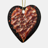 ベーコンは行くなおもしろいい セラミックオーナメント (左)