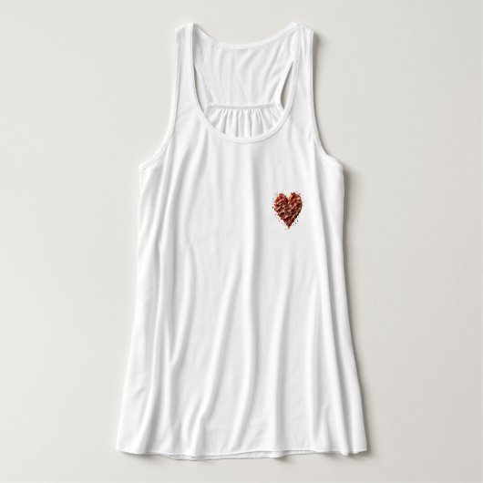 ベーコンは行くなおもしろいい タンクトップ (デザイン正面)