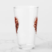 ベーコンは行くなおもしろいい タンブラーグラス (左)