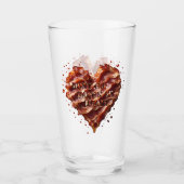 ベーコンは行くなおもしろいい タンブラーグラス (正面)