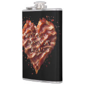 ベーコンは行くなおもしろいい フラスク (左)