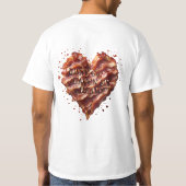 ベーコンは行くなおもしろいい Tシャツ (裏面)