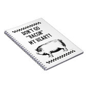 ベーコンは行くなハート! ノートブック (右側)