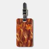 ベーコンは装飾の永久に守備につきます ラゲッジタグ (正面縦)