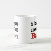 ベーコンよりも愛せよ コーヒーマグカップ (中央)