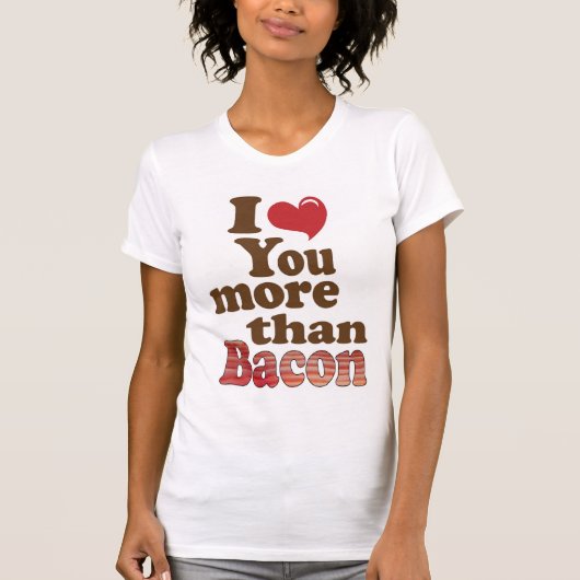 ベーコンより大好き Tシャツ (正面)