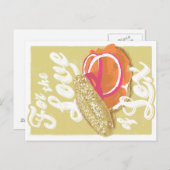 ベーコンより良い!!! ポストカード (正面/裏面)