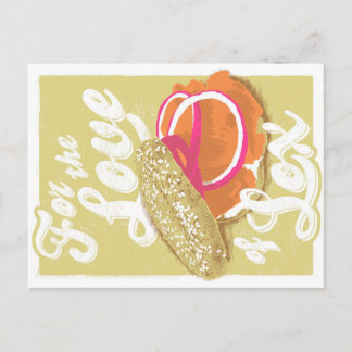 ベーコンより良い!!! ポストカード