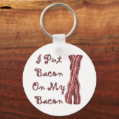 ベーコンをベーコンに付けた キーホルダー (正面)