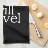 ベーコンを旅行させる キッチンタオル (四つ折り)