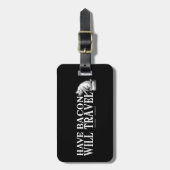 ベーコンを旅行させる ラゲッジタグ (正面縦)