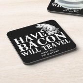 ベーコンを旅行する コースター (左側)