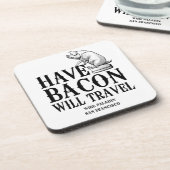 ベーコンを旅行する コースター (左側)